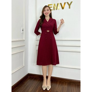 Bộ Vest nữ công sở kèm chân váy chất liệu Chéo Nhật cao cấp Emvy Fashion S58