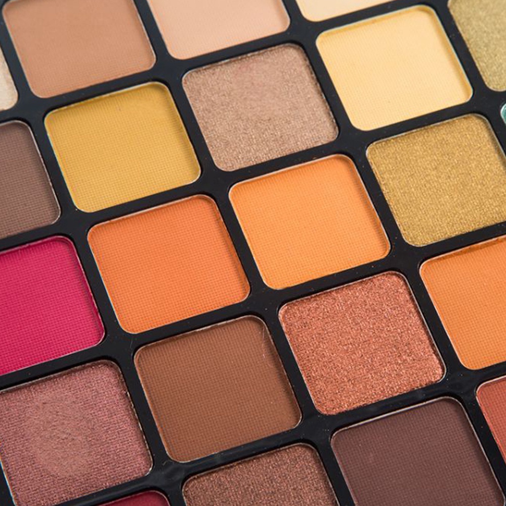 Bảng Phấn Mắt 40 Màu Lì Và Ánh Nhũ Kết Hợp Trang Điểm Kháng Nước Và Lâu Trôi