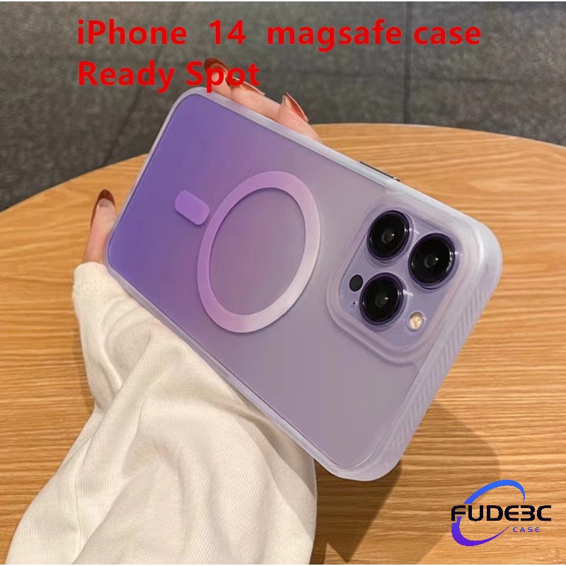 Ốp Điện Thoại Trong Suốt Chống Sốc Từ Tính Cao Cấp Cho iPhone 14 13 12 Pro Max 14