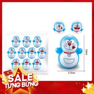 Đồ chơi lật đật mini squid game, lật đật doraemon dễ thương cho bé