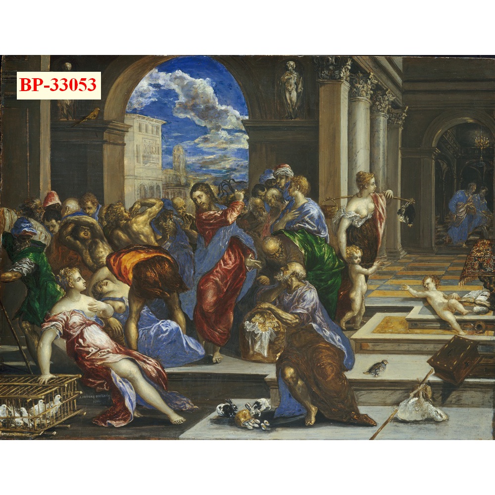 Tranh Tranh Dán Tường Thiên Chúa và cây thánh giá không giới hạn kích thước in