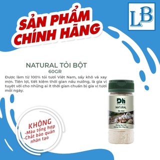 Natural tỏi bột dh foods - hũ 60gr