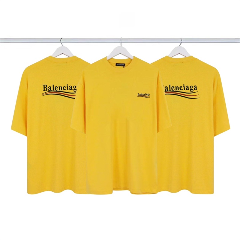 Áo Thun Ba-len88 Tay Ngắn Thêu Logo Coke Wave Chất Lượng Cao Phong Cách Đường Phố Cổ Điển Mfgxnfg