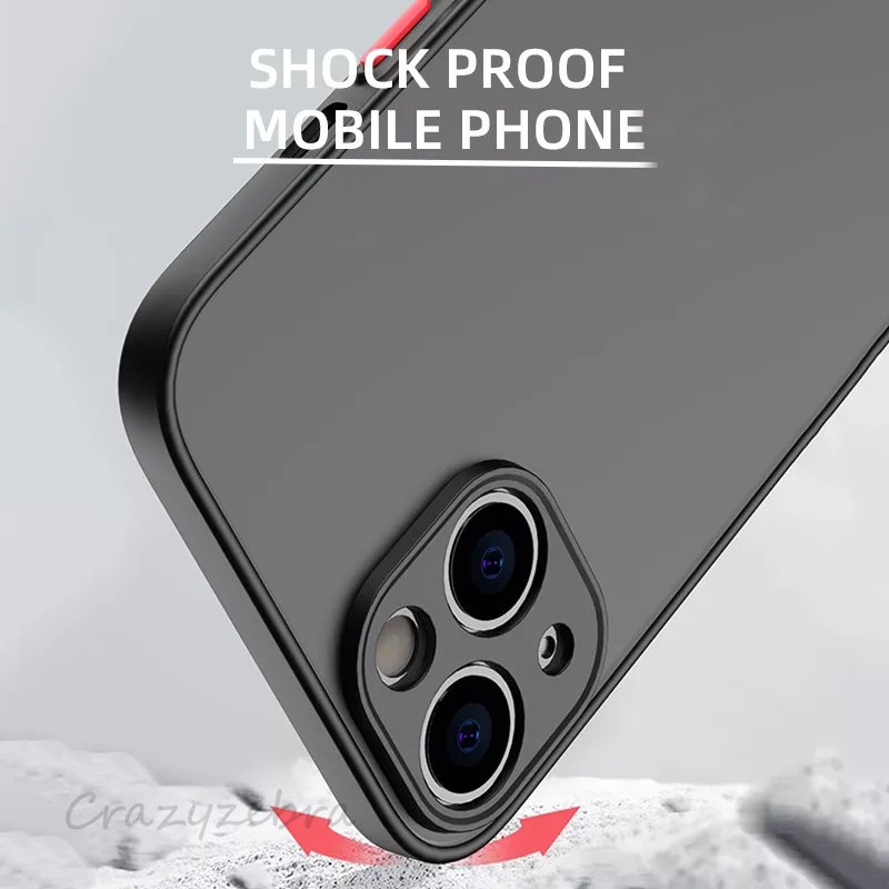 Ốp Điện Thoại Màu Nhám Chống Bụi Cho IPhone 14 Plus 13 12 11 Pro Max XS Max XR X 8 7 Plus