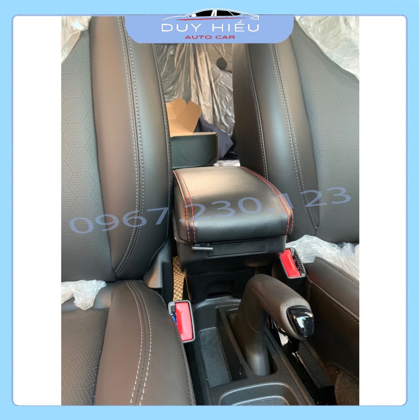 Hộp tỳ tay ô tô, xe hơi cao cấp Vinfast Fadil tích hợp 7 cổng USB cắm cốc