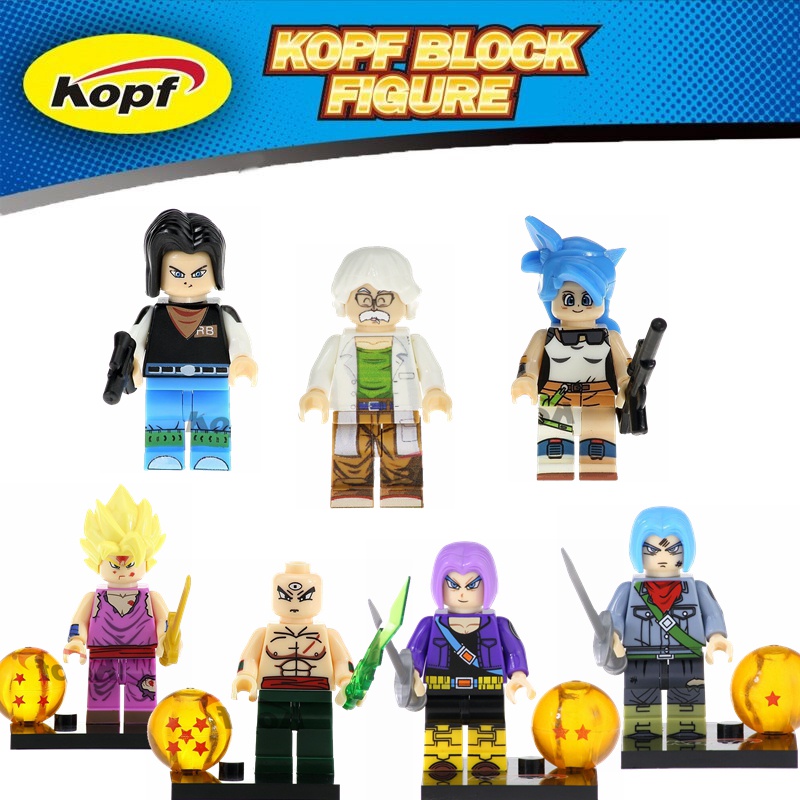 Kaio Shin Uub Hit Jiren Mira Minifigures Đồ Chơi Lắp Ráp Làm Quà Sinh Nhật Cho Trẻ Em