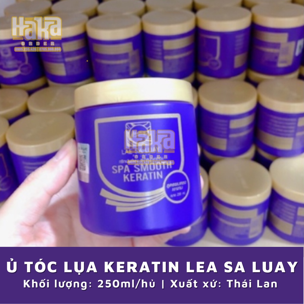 Ủ TÓC LỤA KERATIN LEA SA LUAY 250ML THÁI LAN MỀM MƯỢT