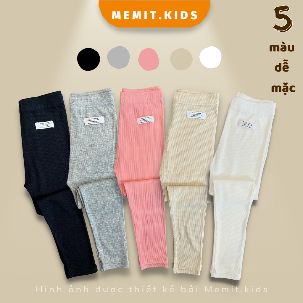 legging kết hợp được với chân váy, chất thun tăm dễ chịu, 5 màu để lựa chọn