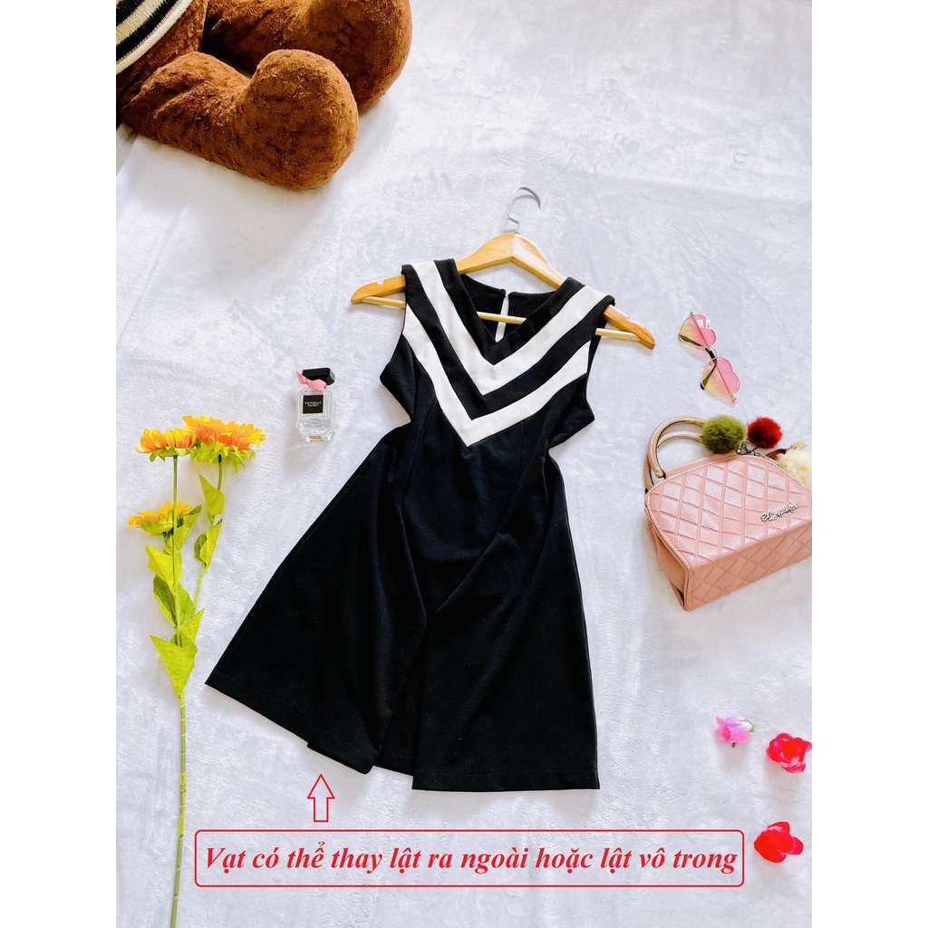 Đầm Đi Chơi Phối Kiểu, 2hand
