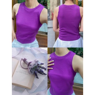 CieL tank top- TÍM HUẾ- áo ba lỗ nữ