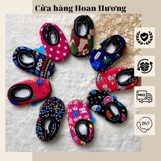 Dép/ tất hài nỉ đi trong nhà cho trẻ em và người lớn