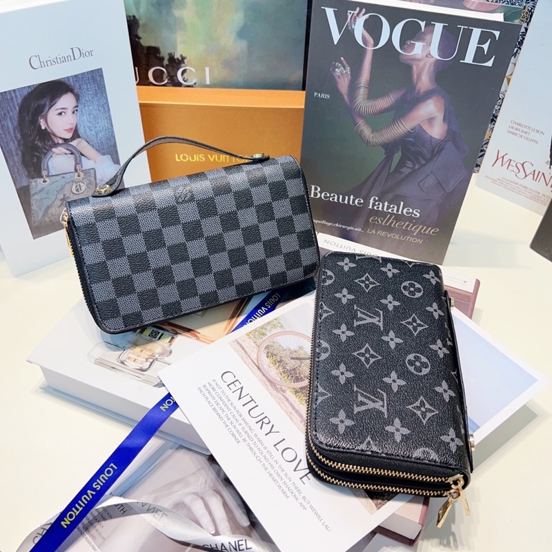 Ví dài khoá vàng