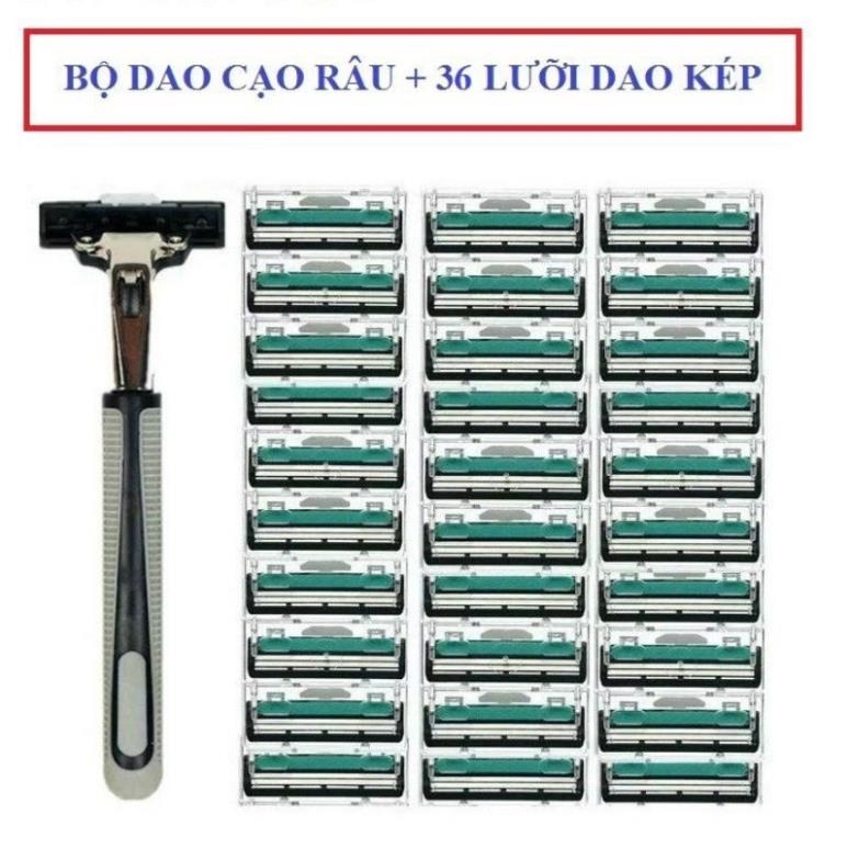 BỘ CẠO RÂU 36 LƯỠI- KÈM TUÝP KEM