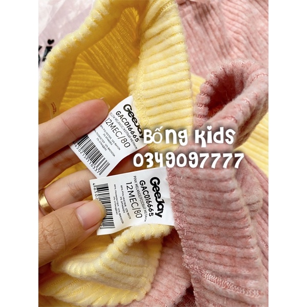 Quần Joggers Len Bé Gái Tăm Gân GJ