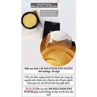 Mặt Nạ Mắt JM SOLUTION COCOON HOME ESTHENTIC EYE PATCH