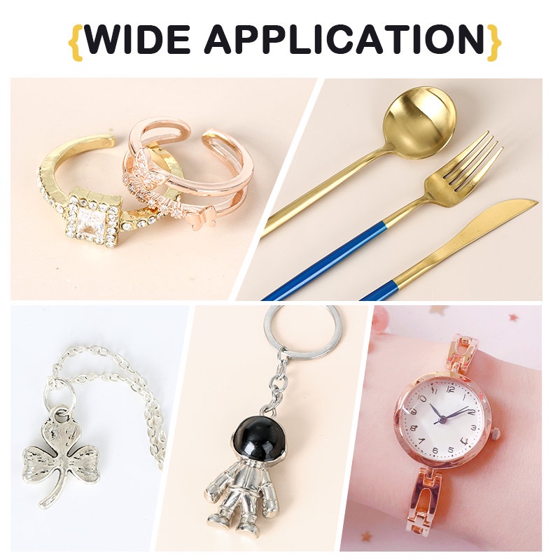 1 Khăn Lau Đánh Bóng / Khăn Lau Trang Sức / Đồng Xu Vàng / Bạc Mềm Mại Chống Rách Có Thể Tái Sử Dụng