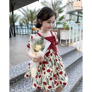[THANH LÝ]- Váy hoa Jam&Jenny size 12/18m-9/10y