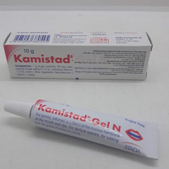 KEM ĐÁNH BAY NHIỆT MIỆNG KAMISTAD GEL