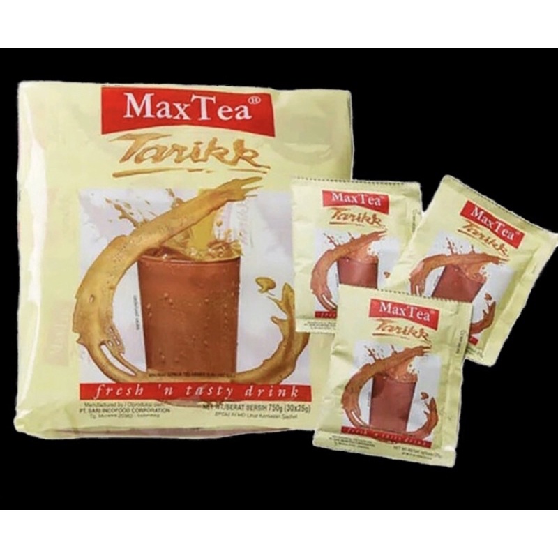 Trà sữa MaxTea gói lẻ 25g