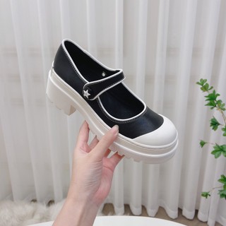 Giầy búp bê quai ngang cao su cao cấp