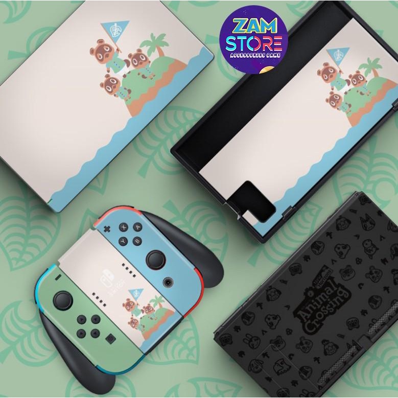V1/V2 Set Skin Dán Cho Joycon, Dock, Máy Game Nintendo Switch