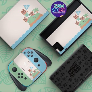 [Sẵn VN] V1/V2 Set Skin Dán Cho Joycon, Dock, Máy Game Nintendo Switch