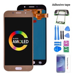 [Còn hàng] super AMOLED cho Samsung Galaxy A7 2017 A720 a720f Màn hình cảm ứng LCD Bộ số hóa LCD cho bộ đôi Galaxy A7 2017