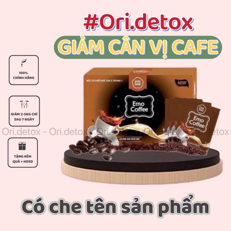 BỘT GIẢM CÂN VỊ CÀ PHÊ BEST SELLER / giam can 7 ngay detox