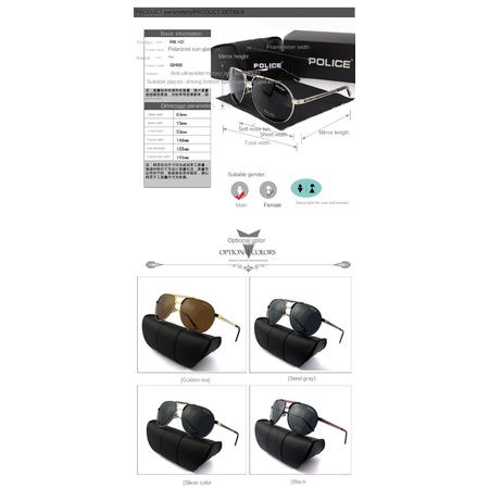 Kính Mát Phân Cực Chống Tia UV Mới Cho Cả Nam Và Nữ