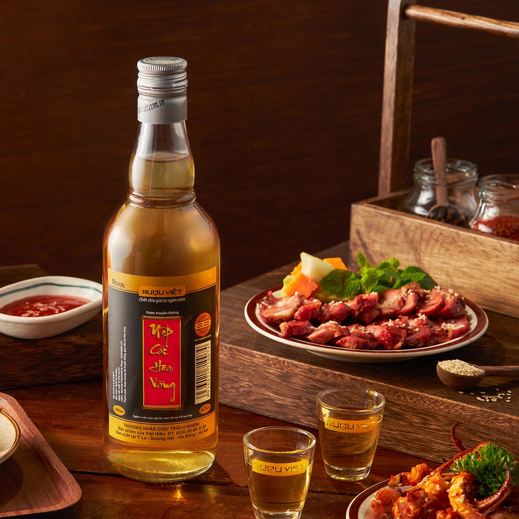 Nếp cái hoa vàng lên men 300ML