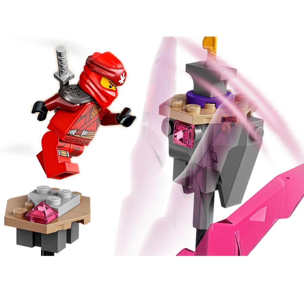 Lego 71771 - Đền thần của Chúa tể Crystal - The Crystal King Temple - Lego Ninjago chính hãng