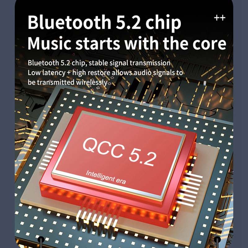 Thiết Bị Nhận Tín Hiệu Không Dây APTX-HD Bluetooth 5.2 HiFi Hỗ Trợ Khuếch Đại Âm Thanh