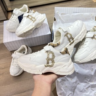 [CHÍNH HÃNG] Giày Sneaker TRẺ EM - MLB KID MONOGRAM màu Be Nâu - Code: 7ASHCM11N