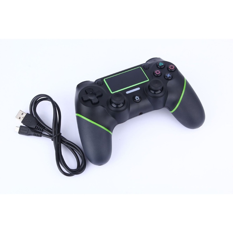 Bộ Điều Khiển Trò Chơi Không Dây Tương Thích Với PS4 / Pro Với Chức Năng Chuyển Động Mini-LED Dây Cáp USB