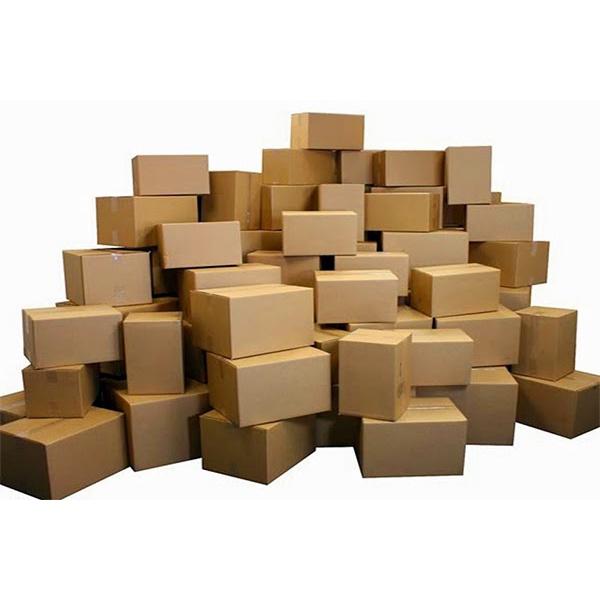 35x25x20 Combo 5 hộp gói hàng carton giấy đẹp 3 lớp đáy mộc