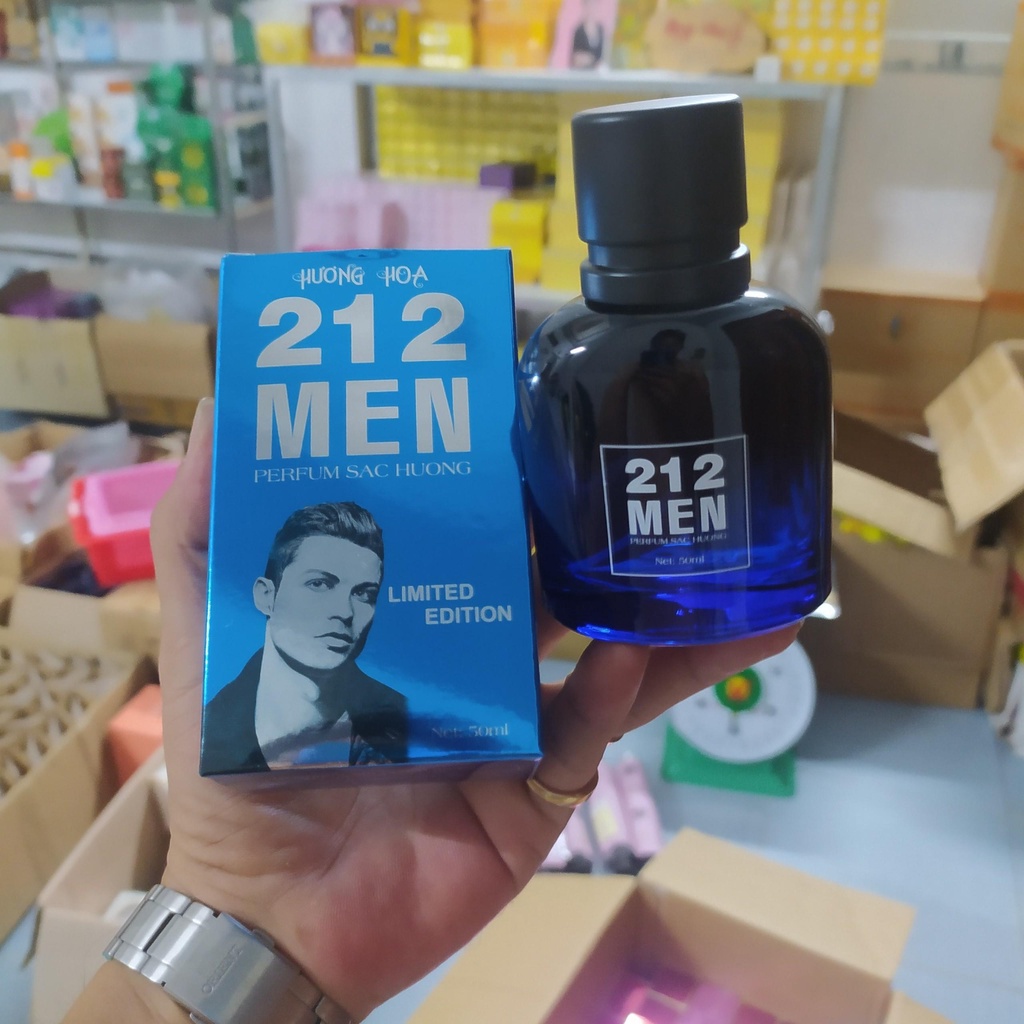 Nước Hoa Sắc Hương Dành Cho Nam 212 MEN 50ml