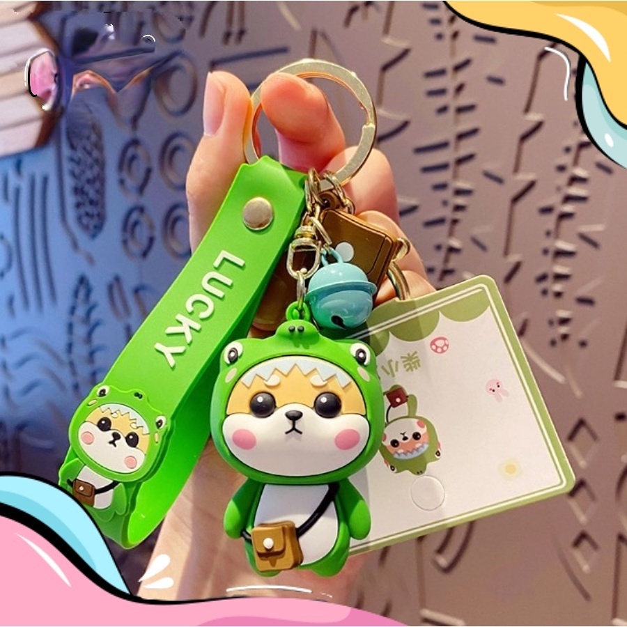 Móc Khóa Hình Động Vật Dễ Thương