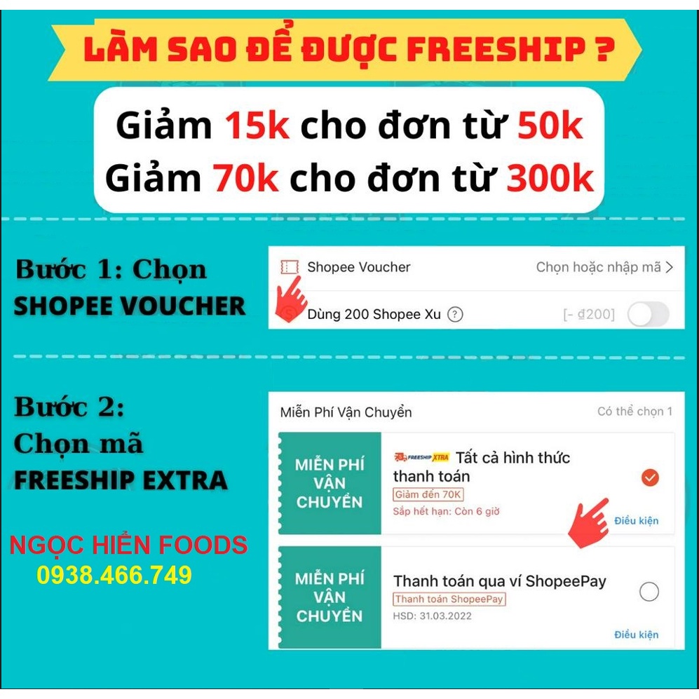 Muối tiêu chanh NGỌC HIỂN FOODS chấm các loại hải sản và gà, giá rẻ và sỉ cho hàng quán 380g/300ml