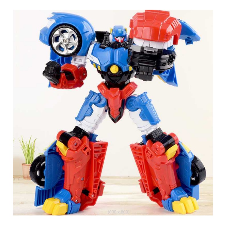 Mô hình robot miniforce mùa 1 Tyranno Sấm Sét / Preta Hỏa Thần đồ chơi trẻ em biệt đội siêu nhân nhí (không biến hình)