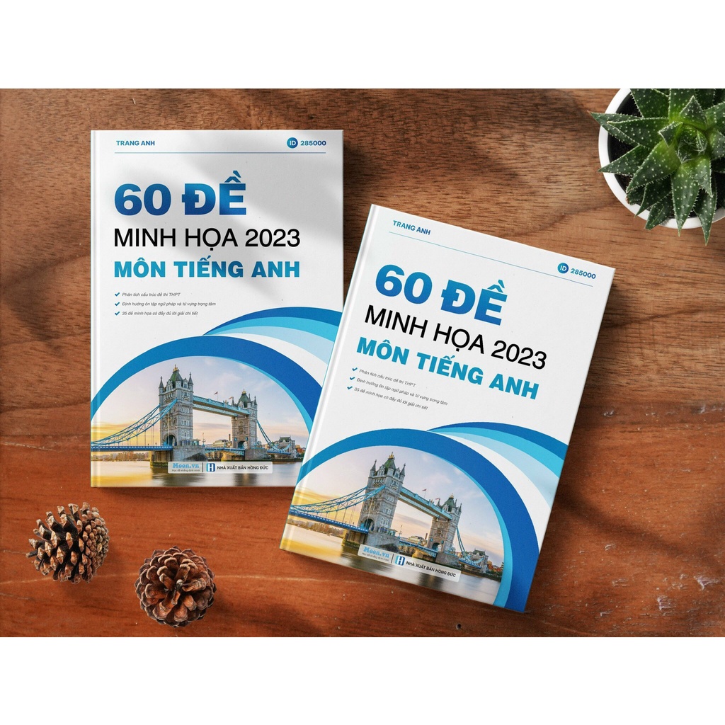 Combo 3 Sách Bộ đề Minh họa Khối A1 ôn luyện thi THPTQG 2023 Môn Toán, Lý, Anh | Sách ID