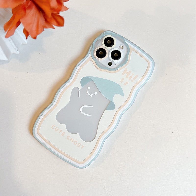 Ốp iphone dẻo Cute Ghost  13promax/ 13pro/ 13/ 12promax/ 12pro/ 12/ 11/ 11promax/ x/ xsmax/ 7plus/ 8plus - Ina Case