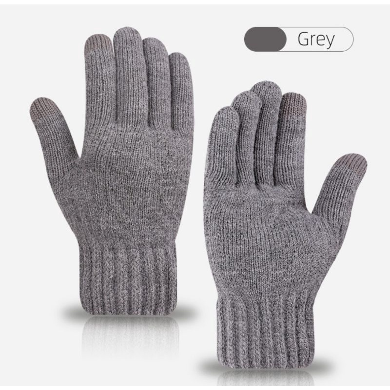 1 đôi găng len đi lạnh 2 lớp