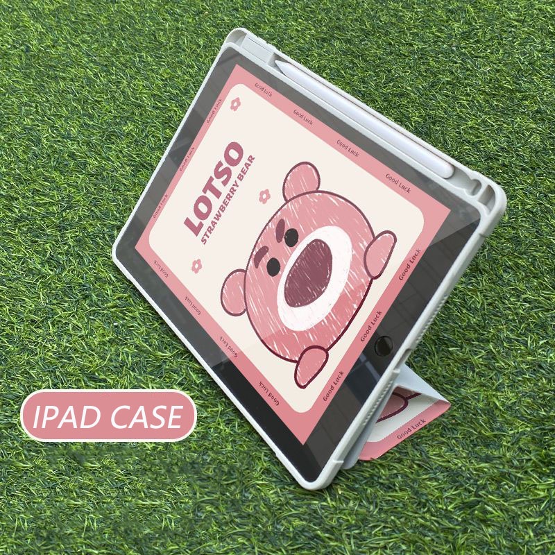 Bao Da Máy Tính Bảng Có Ngăn Đựng Bút Cho iPad 2021 Pro 11 2019 2020 10.2 7 / 8th 2018 9.7 5 / 6th Mini 4 5 Air 4 5