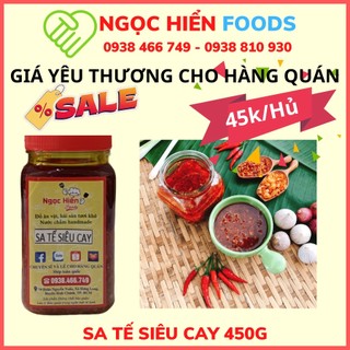 Sa tế siêu cay nhà làm, 1 hủ 450g, NGỌC HIỂN FOODS
