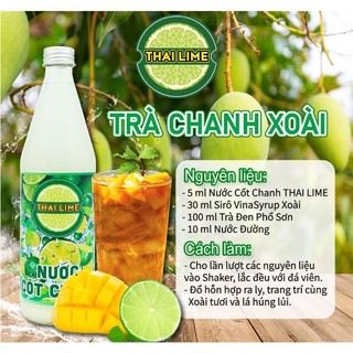 Nước cốt chanh / cốt tắc THAI LIME -