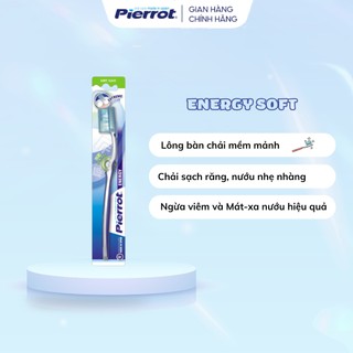 Bàn Chải Đánh Răng Cho Răng Nhạy Cảm PIERROT Engergy Soft Ngừa Sâu Răng Giúp Chải Sạch Răng Và Nướu Một Cách Nhẹ Nhàng