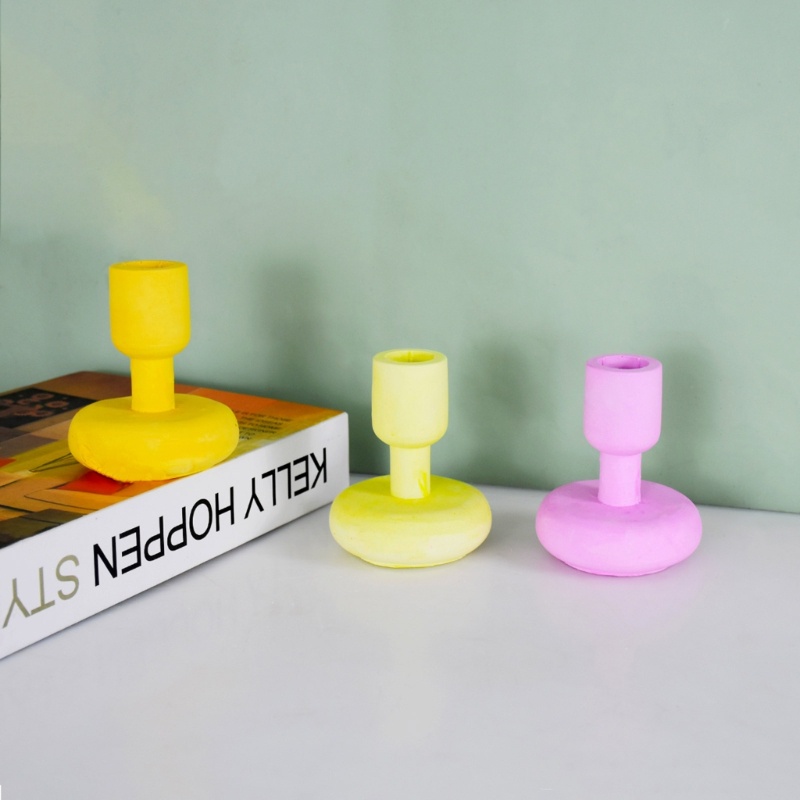 Khuôn Làm Giá Đỡ Đèn Cầy Bằng Resin Epoxy Độc Đáo