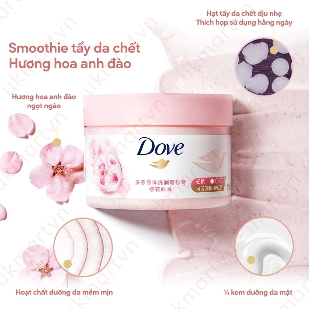 Tẩy Da Chết Toàn Thân DOVE Exfoliating Body Polish Hàng Chính Hãng | BigBuy360 - bigbuy360.vn