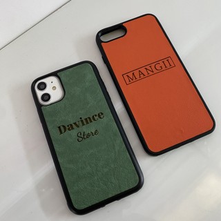Ốp Lưng Da Nhiều Màu iPhone ( CÓ KHẮC TÊN THEO YÊU CẦU ) [ TI STORE ]