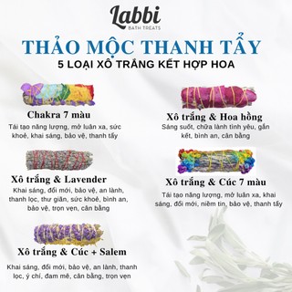[Labbi] Xô Thơm Xanh (Blue Sage) - thu hút may mắn